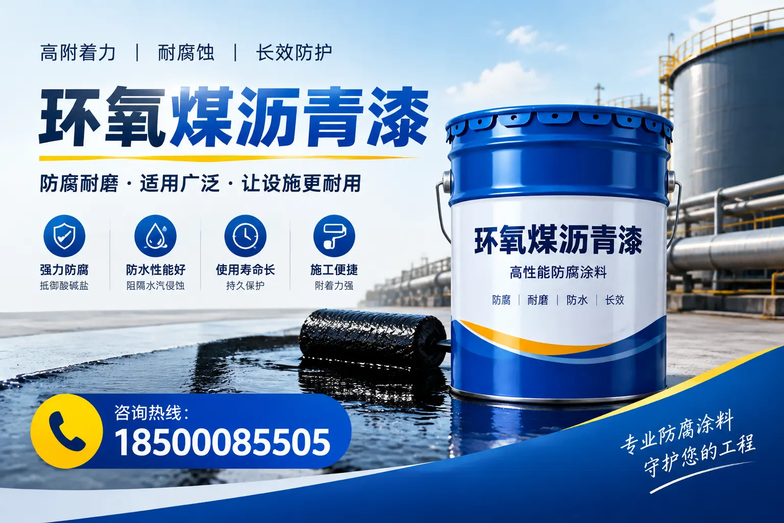 环氧煤沥青漆与其他涂料的对比分析，助力滦南企业决策